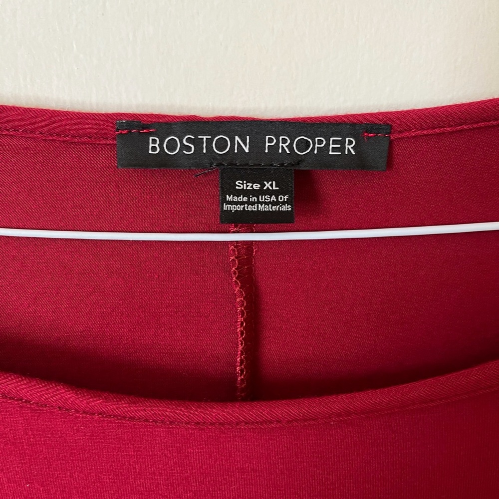 BOSTON PROPER long sleeve dress - size XL - EUC - Picture 2 of 3